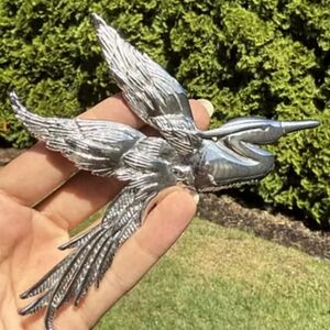 Vintage Signed Butler Large Grandma Core Brooch